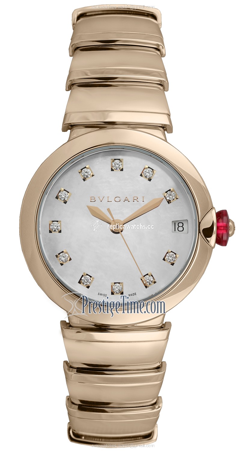 Replica 102353 lup33wggd/11 Bulgari Lucea Automatic 33mm Ladies Watch Replica 102353 lup33wggd/11 Bulgari Lucea Automatic 33mm Ladies Watch